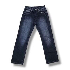 Seven Souls Blue Denim Jeans Detailed Pockets‎ Youth Boy's 10 (24x26)